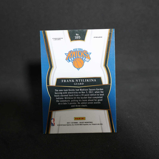 2017-18 Panini Select Frank Ntilikina Premier Level #185 Silver Scope Prizm R...