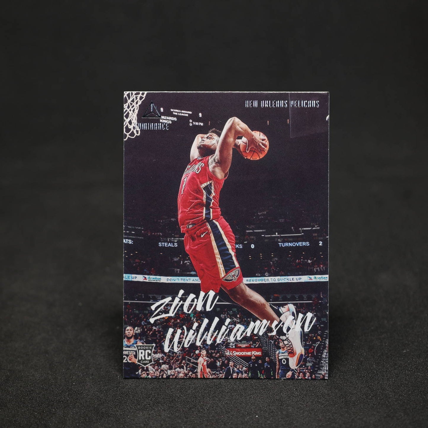 2019-20 Panini Chronicles Luminance Zion Williamson Rookie Card #143