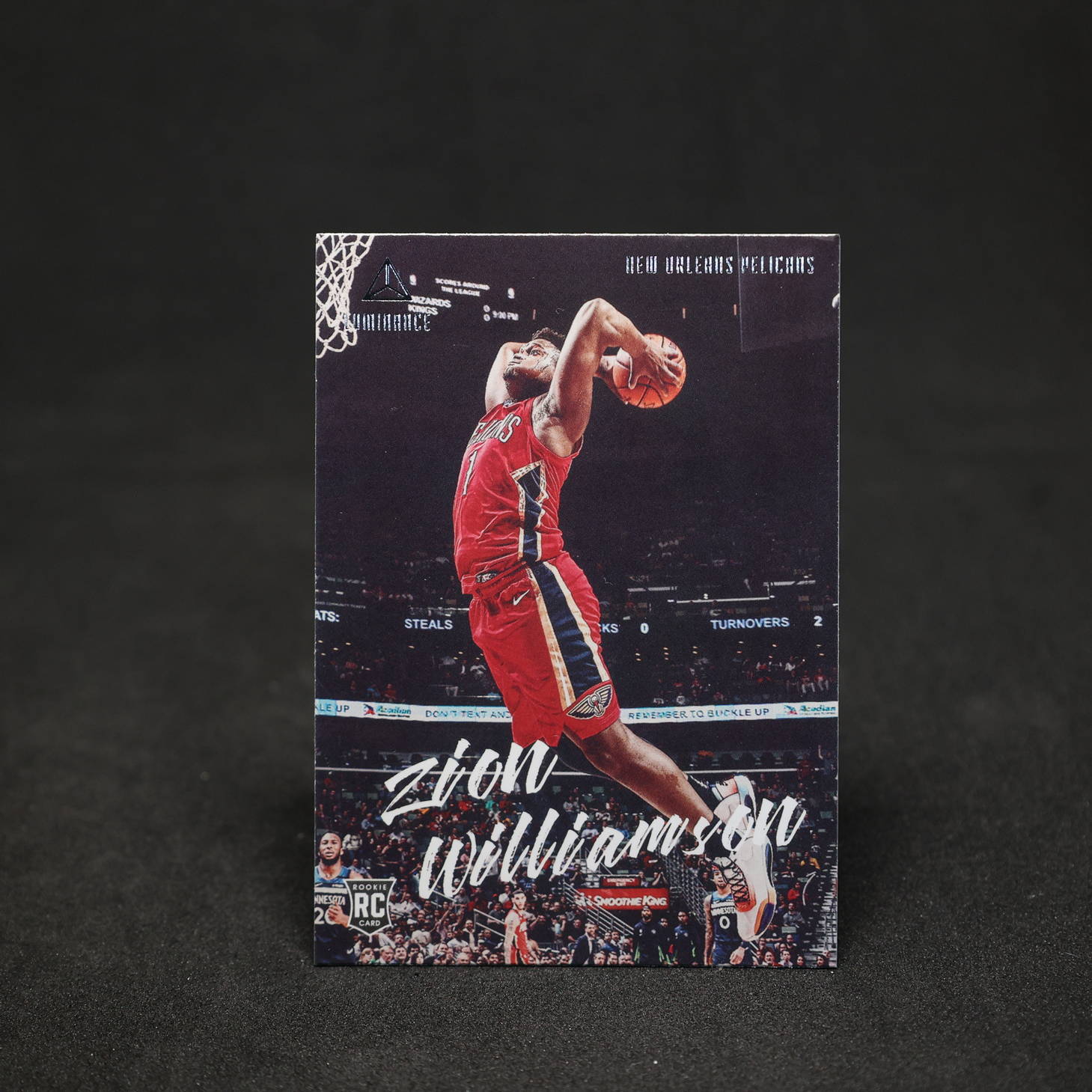 2019-20 Panini Chronicles Luminance Zion Williamson Rookie Card #143