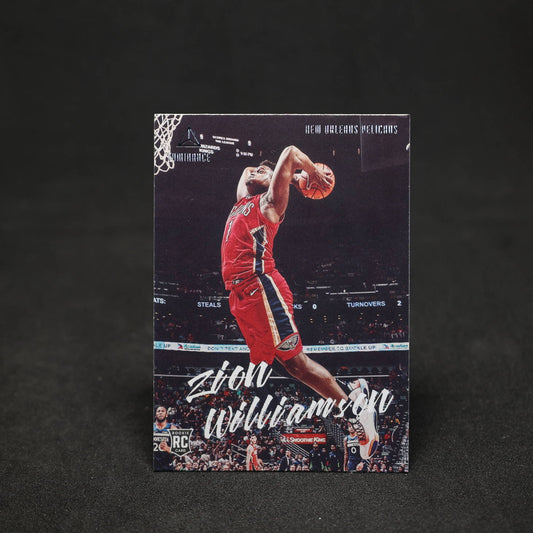 2019-20 Panini Chronicles Luminance Zion Williamson Rookie Card #143