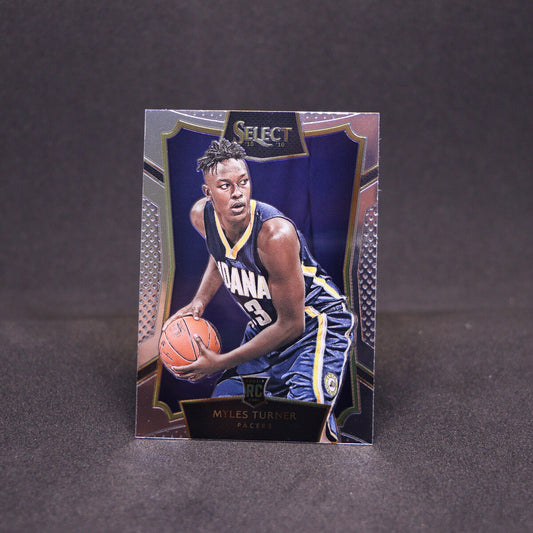 2015-16 Panini Select - Myles Turner #8 Rookie Card