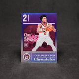 2018-19 Collin Sexton Chronicles Purple Rookie Card /49