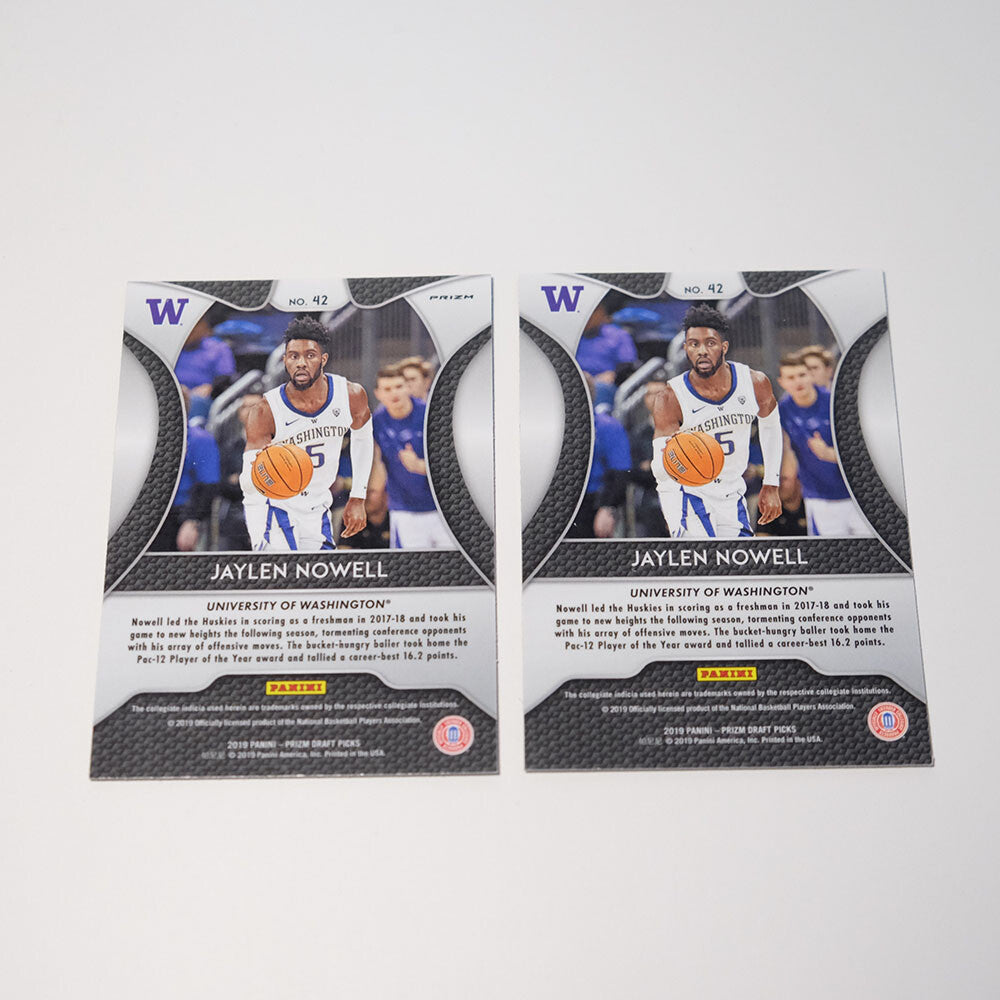 2019-20 Prizm Draft Picks Jaylen Nowell Blue Prizm Rookie Card Lot