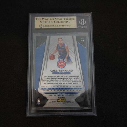 2017-18 Luke Kennard Prizm - #171 Silver Prizm Rookie RC BGS 9.5