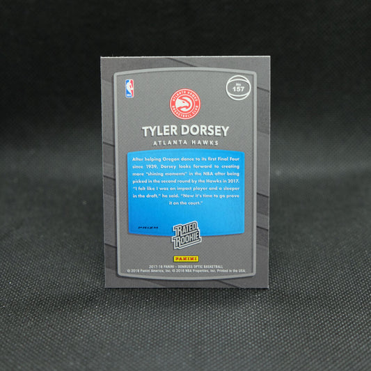 2017-18 Tyler Dorsey Donruss Optic Rated Rookie Fast Break