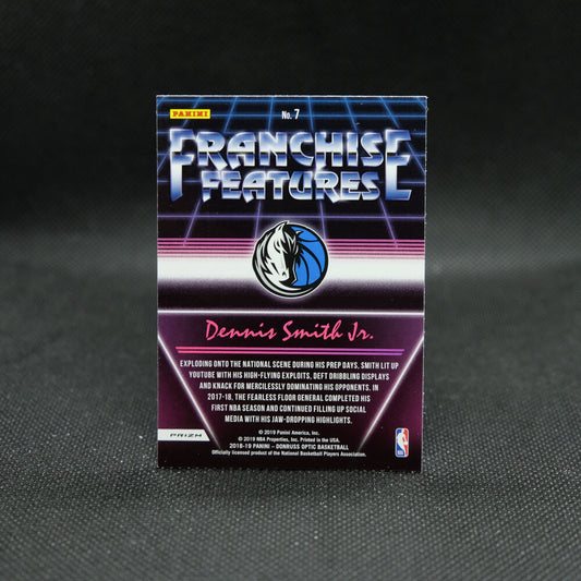 2018-19 Dennis Smith Jr. Donruss Optic Franchise Features Holo