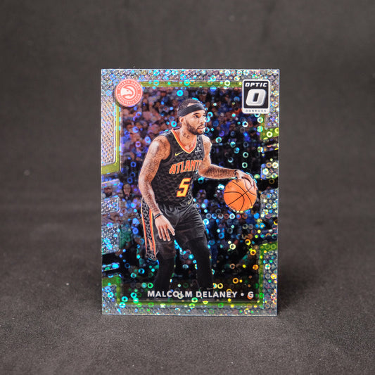 2017-18 Panini Donruss Optic Silver Fast Break Prizm Malcolm Delaney