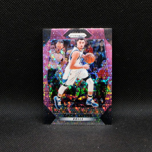 2017-18 Panini Prizm Zach LaVine Pink Fast Break Prizm /50