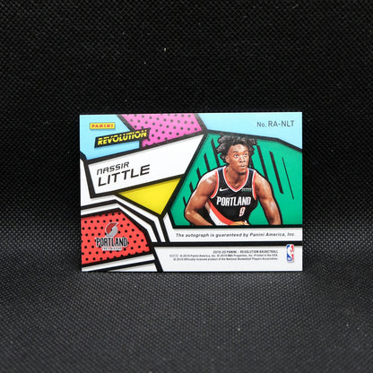 2019-20 Panini Revolution Nassir Little Rookie Autographs