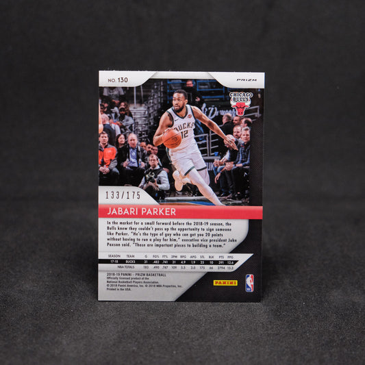 2018-19 Jabari Parker Prizm - Fast Break Blue Prizm /175