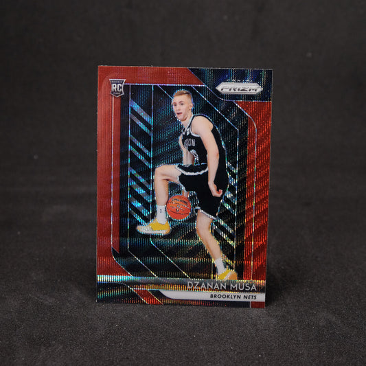 2018-19 Dzanan Musa Prizm - #198 Red Wave Prizm