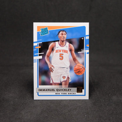2020-21 Immanual Quickley Rookie Card Lot