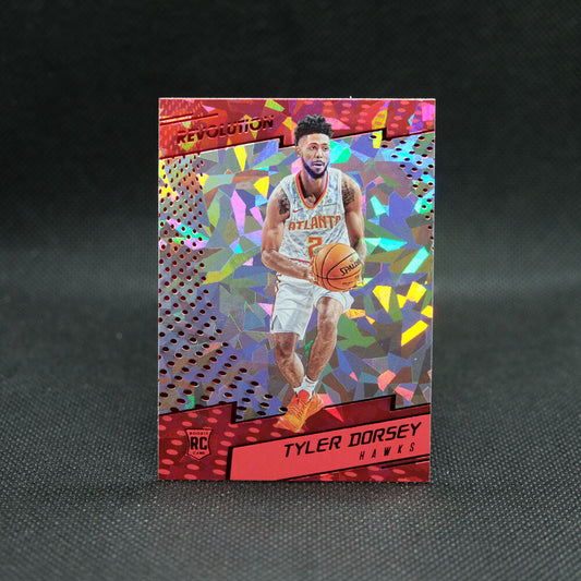 2017-18 Tyler Dorsey Revolution Cracked Ice Rookie Card