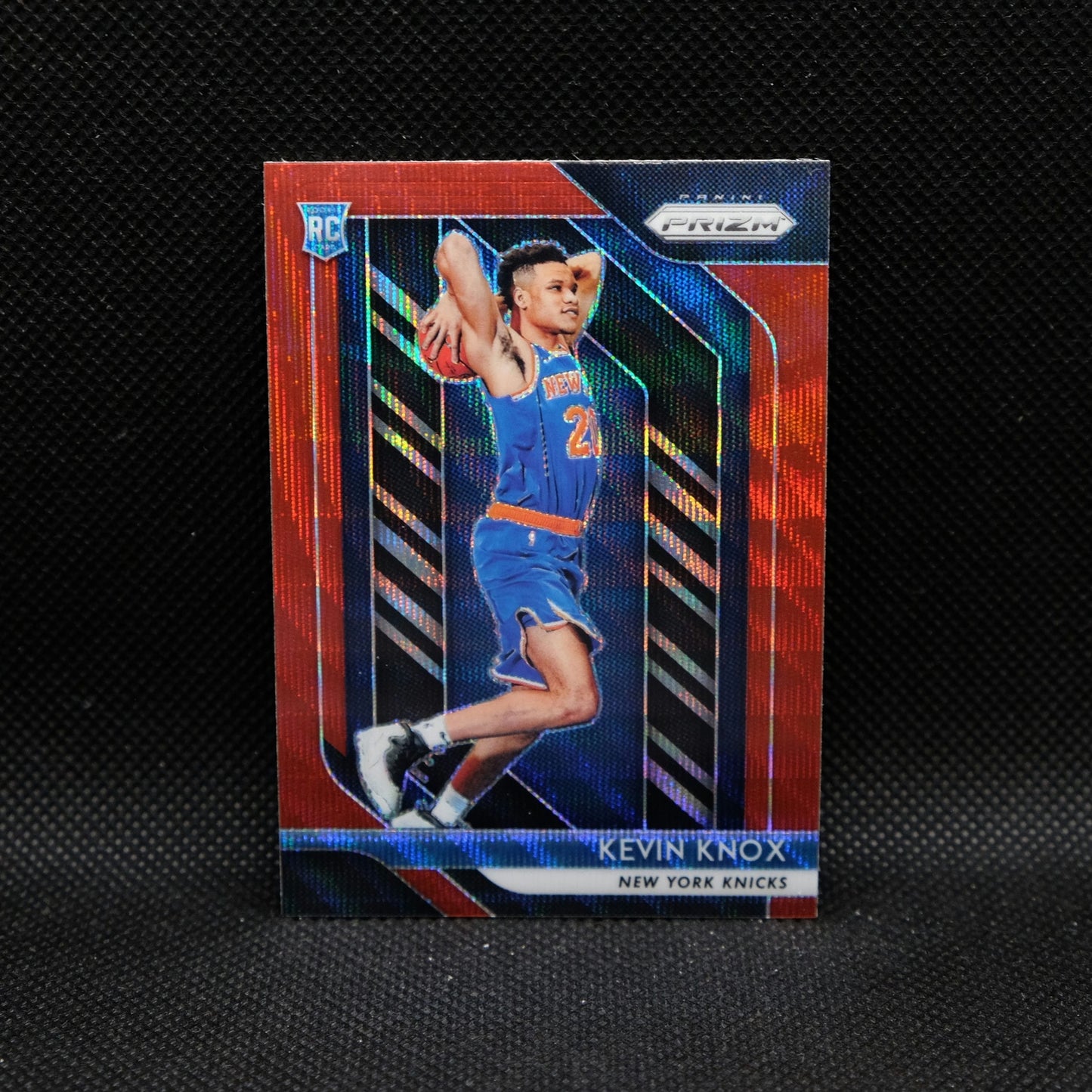 2018-19 Kevin Knox Prizm #217 Red Wave Prizm Rookie Card