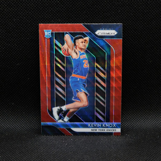 2018-19 Kevin Knox Prizm #217 Red Wave Prizm Rookie Card