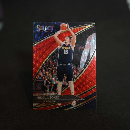 2019-20 Nikola Jokic Select Courtside Red Wave Prizm