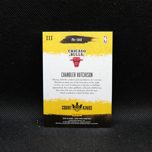 2018-19 Court Kings Chandler Hutchison Rookies III RC