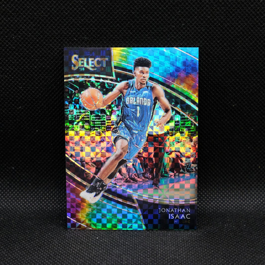 2017-18 Jonathan Isaac Select Courtside Tie Dye Prizm #232 /10 Rookie Card