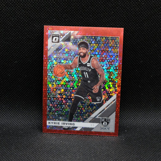 2019-20 Panini Donruss Optic Kyrie Irving #56 Fast Break Red Prizm /85
