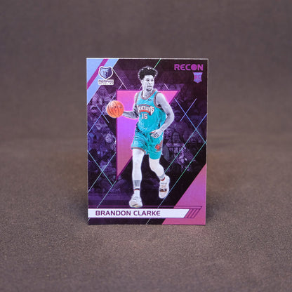 2019-20 Brandon Clarke Chronicles Recon Pink Rookie Card