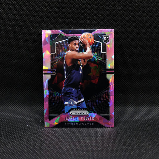 2019-20 Prizm Jarrett Culver #252 Pink Ice Prizm Rookie Card