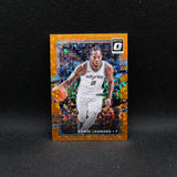 2017-18 Panini Donruss Optic Kawhi Leonard Orange Fast Break Prizm /193