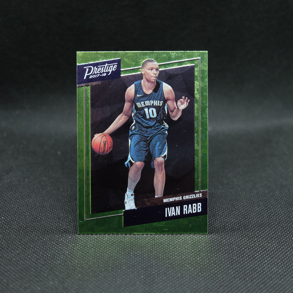 2017-18 Ivan Rabb Prestige Green Micro Etch Rookie Card