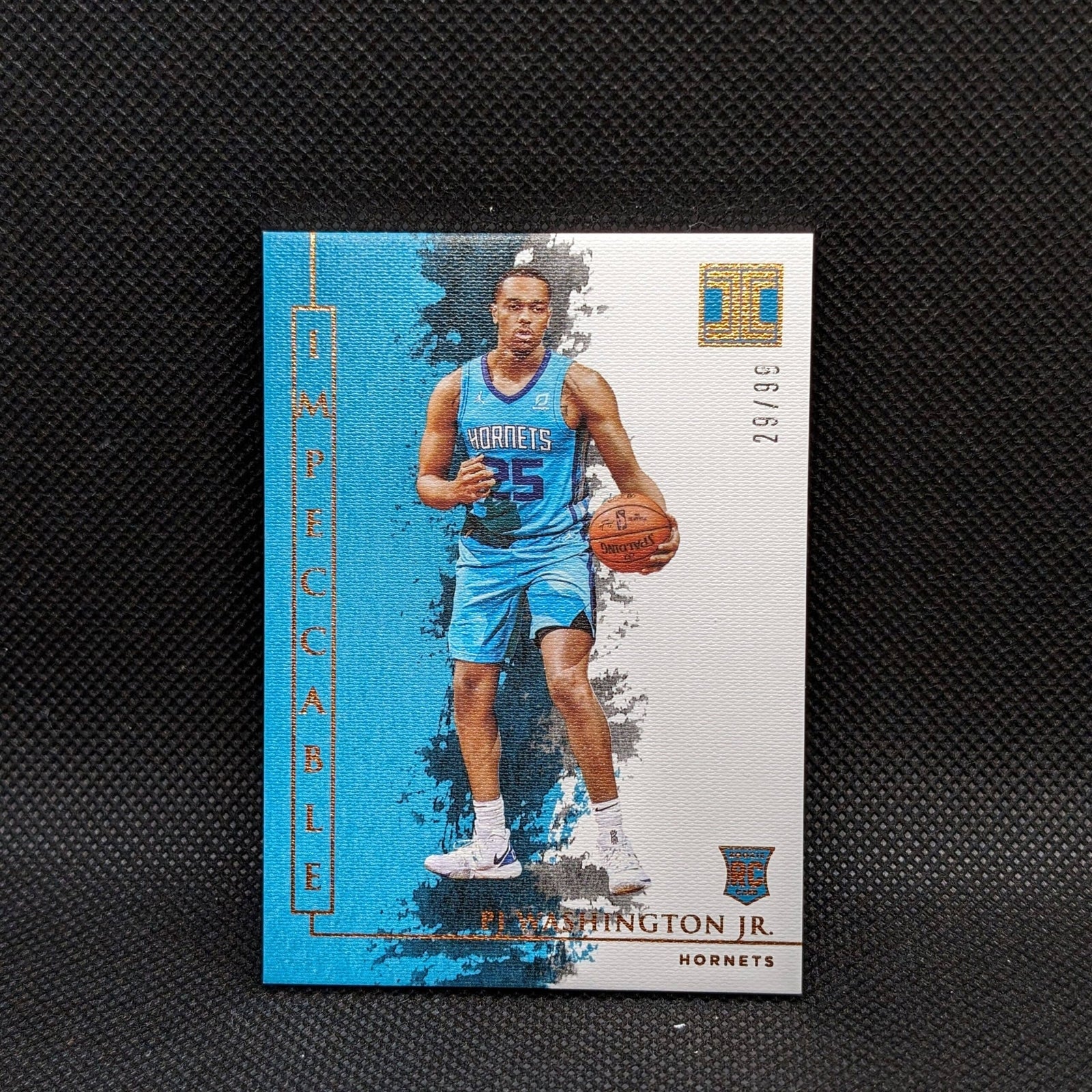 2019-20 PJ Washington Jr Panini Impeccable #8 Rookie Card /99