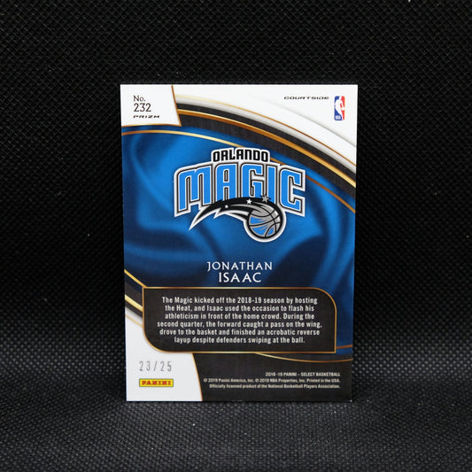 2017-18 Jonathan Isaac Select Courtside Tie Dye Prizm #232 /10 Rookie Card