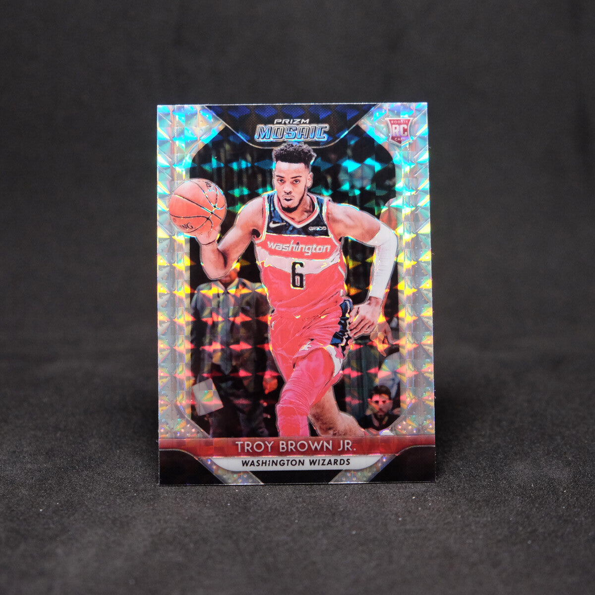 2018-19 Troy Brown Prizm Mosaic - Silver Prizm Rookie Card