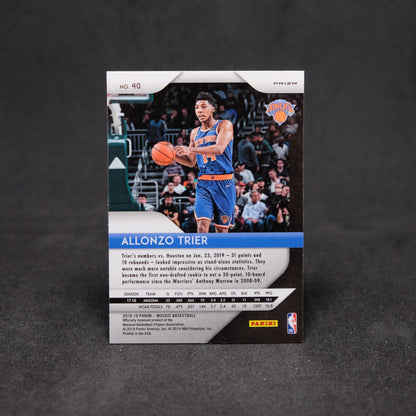 2018-19 Allonzo Trier Prizm Mosaic - Silver Prizm Rookie Card