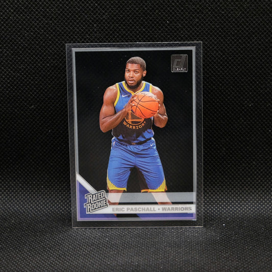 2019-20 Panini Donruss Clearly Eric Paschall Rated Rookie