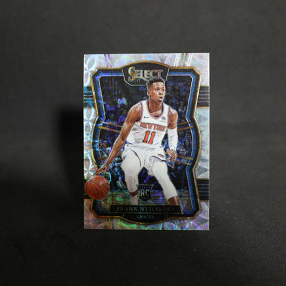 2017-18 Panini Select Frank Ntilikina Premier Level #185 Silver Scope Prizm R...