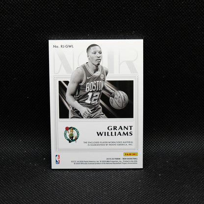 2019-20 Noir Grant Williams Rookie Jumbo Material RJ-GWL