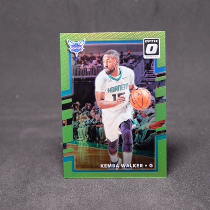 2017-18 Kemba Walker Donruss Optic Lime Green Prizm /175