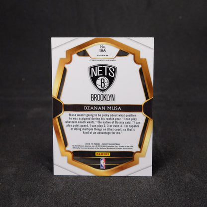 2018-19 Dzanan Musa Select Premier Level Silver Prizm Rookie Card