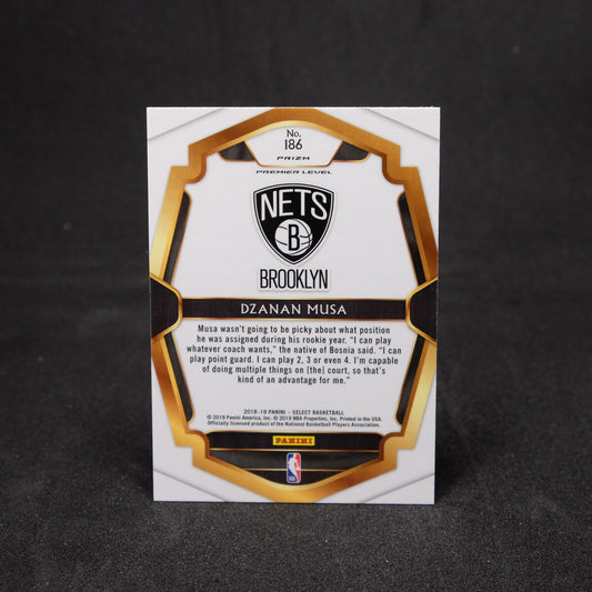 2018-19 Dzanan Musa Select Premier Level Silver Prizm Rookie Card