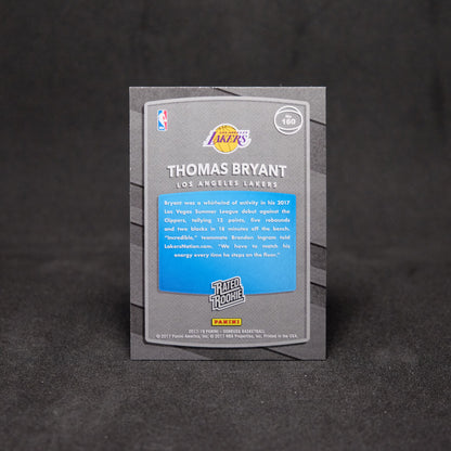 2017-18 Thomas Bryant Donruss Rated Rookie #160 Orange Laser