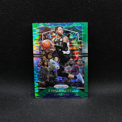 2019-20 D'Angelo Russell Prizm #204 Green Pulsar Prizm /25