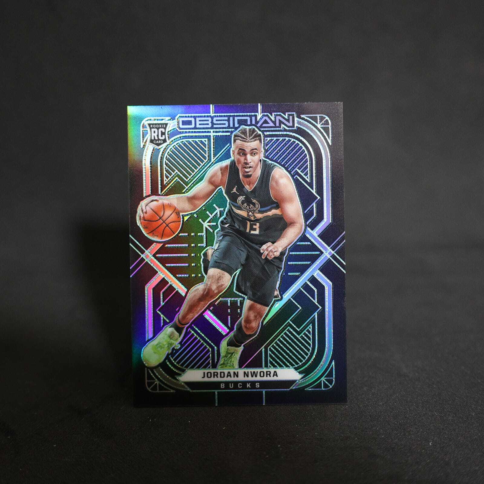 2020-21 Jordan Nwora Rookie 4 Card RC Lot - Prizm, Donruss Optic, Obsidian