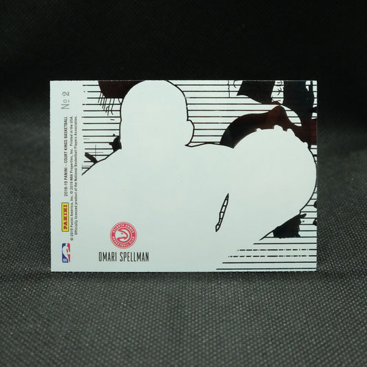 2018-19 Omari Spellman Court Kings #2 Acetate Rookie Card