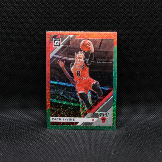 2019-20 Panini Donruss Optic Zach LaVine Choice Red / Green Prizm