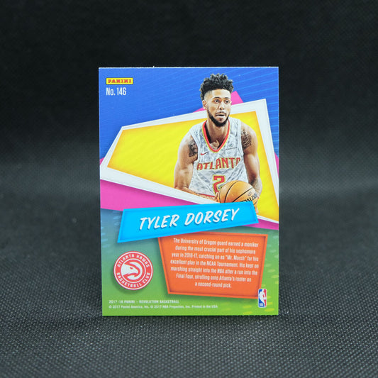 2017-18 Tyler Dorsey Revolution Cracked Ice Rookie Card