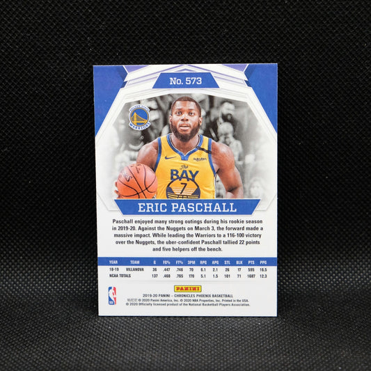 2019-20 Panini Chronicles Phoenix Eric Paschall #573 Green