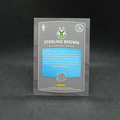 2017-18 Sterling Brown Auto Rookie Card Lot - 2 Cards