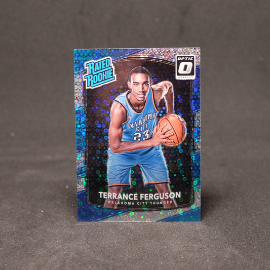 2017-18 Panini Donruss Optic Silver Fast Break Prizm Rated Rookie Terrance Fe...