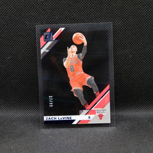 2019-20 Panini Donruss Clearly Zach Lavine /99