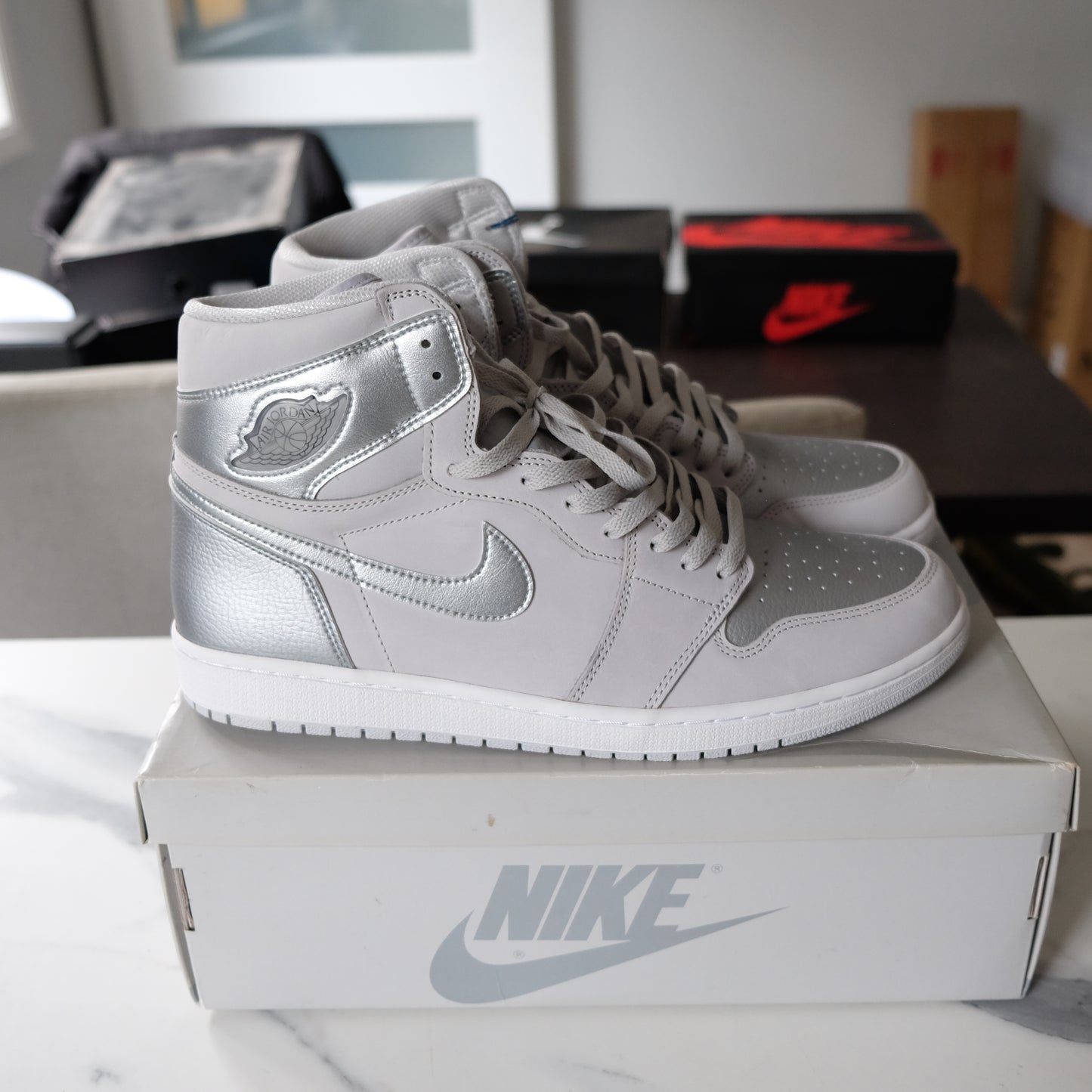 Nike Air Jordan 1 Retro High CO.JP (Tokyo) Neutral Grey (2020) DC1788-029 Size M15