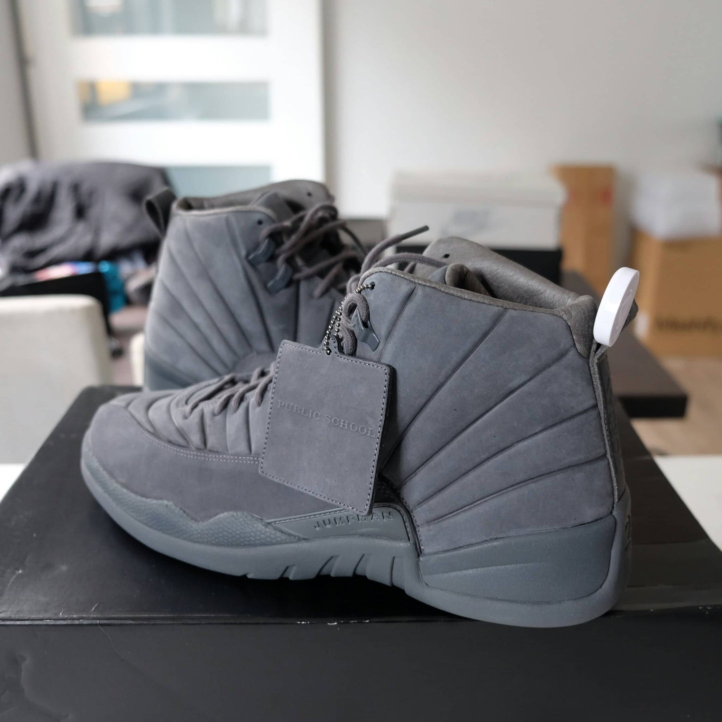PSNY x Air Jordan Retro 12 Dark Grey 130690-003 Size M15