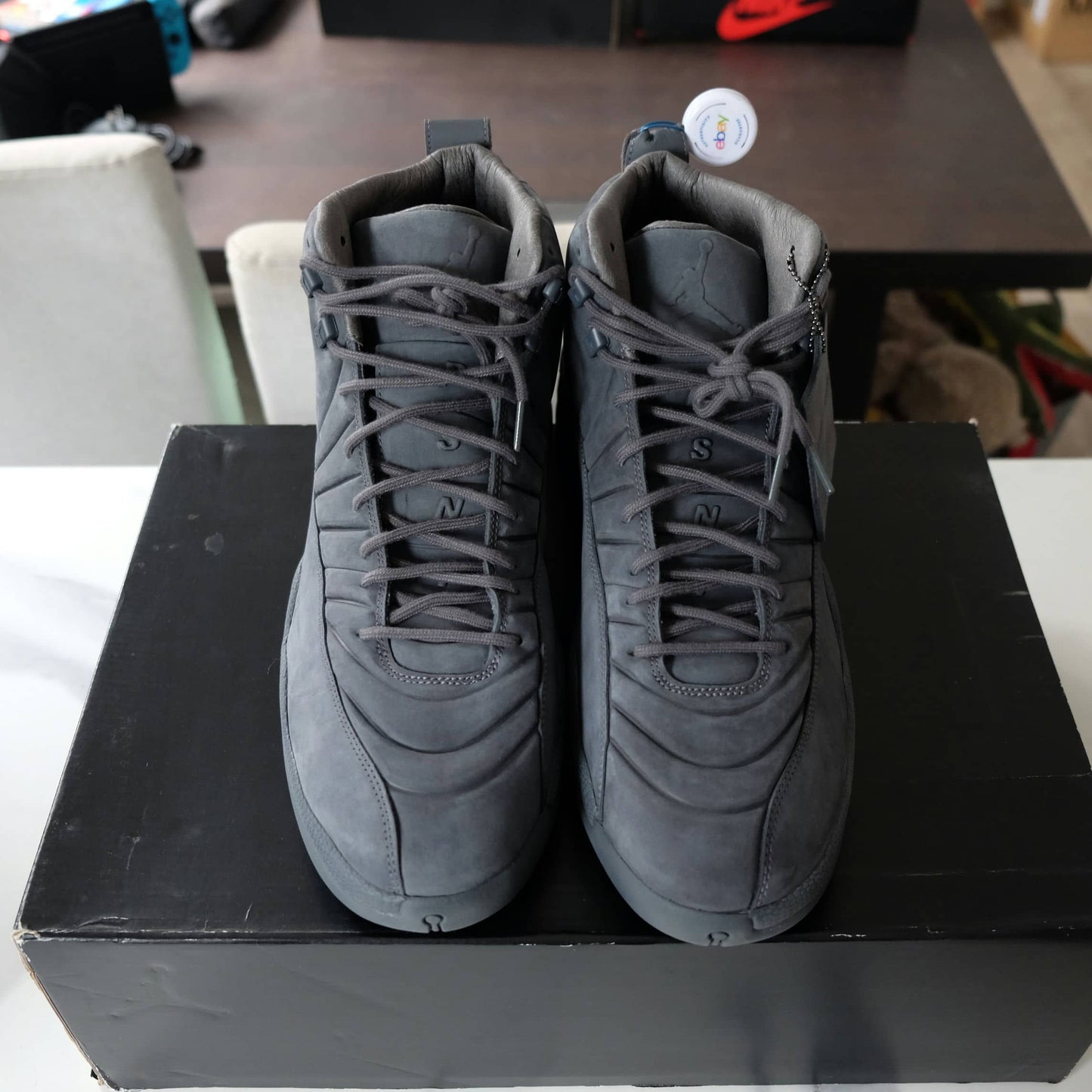 PSNY x Air Jordan Retro 12 Dark Grey 130690-003 Size M15